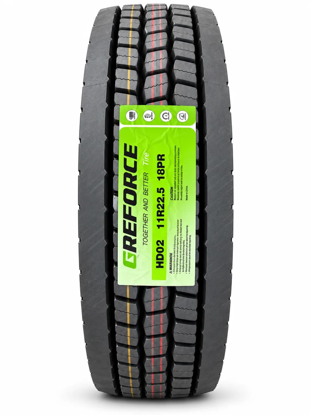 Greforce HD02 11R22.5 commercial tyre