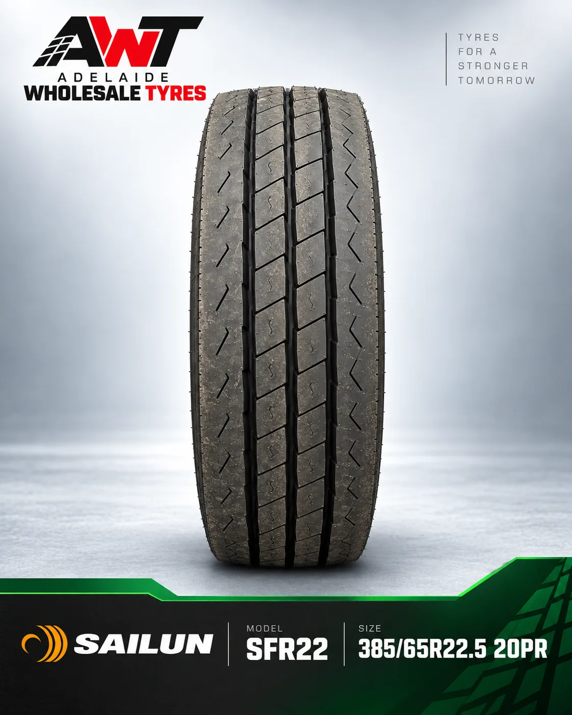 Sailun SFR22 385/65R22.5 commercial tyre